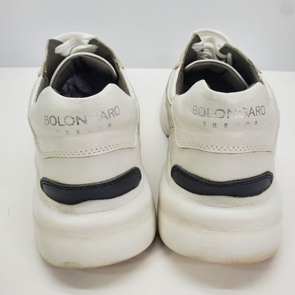 Bolongaro Trevor Sneakers Men's Size 10 Shoes 44 EU White 4267 - Picture 12 of 14